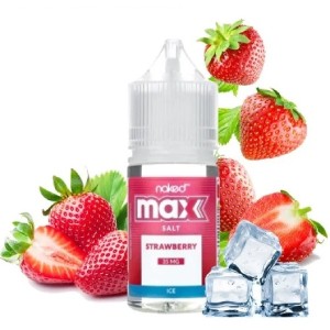 سالت نیکد توتفرنگی یخ | NAKED MAX STRAWBERRY ICE SALT JUICE